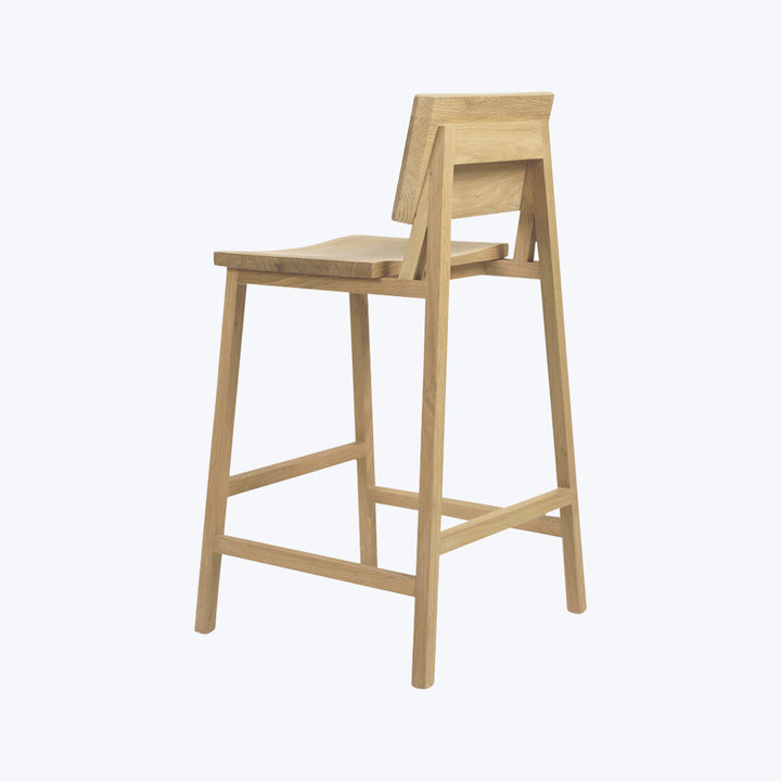 Oak Counter Stool