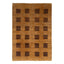 Brown Contemporary Wool Rug - 7'11" x 11'5"