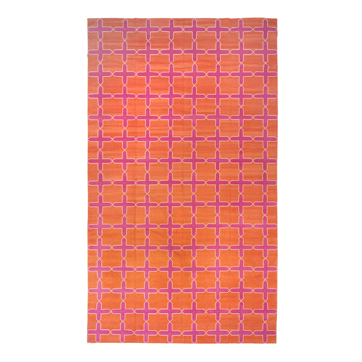 Dhurrie Cotton Rug - 13'06" x 24"