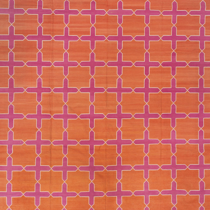 Dhurrie Cotton Rug - 13'06" x 24"