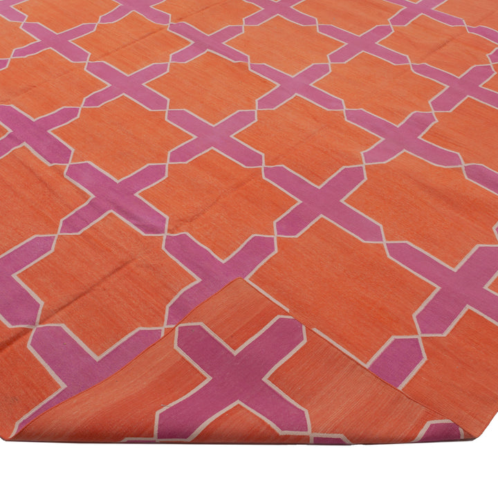 Dhurrie Cotton Rug - 13'06" x 24"