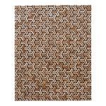 Beige Modern Cowhide Rug - 8' x 10'