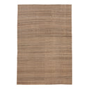 Beige Flatweave Wool Rug - 6'6" x 9'5"