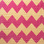 Pink Chevron Flatweave Cotton Rug - 8'1" x 11'1" Default Title