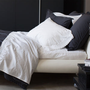 Camilla Sheets & Pillowcases Pillowcase Pair / King / White - hover