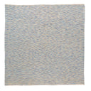 Blue Flatweave Wool Rug - 8'2" x 8'3"