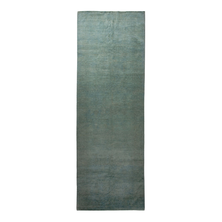 Green Overdyed Wool Rug - 5'11" x 17'5" Default Title