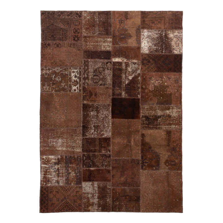 Traditional Patchwork Rug - 6'11" x 9'10" Default Title