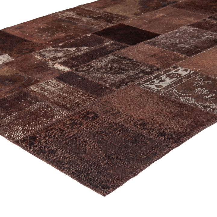 Traditional Patchwork Rug - 6'11" x 9'10" Default Title