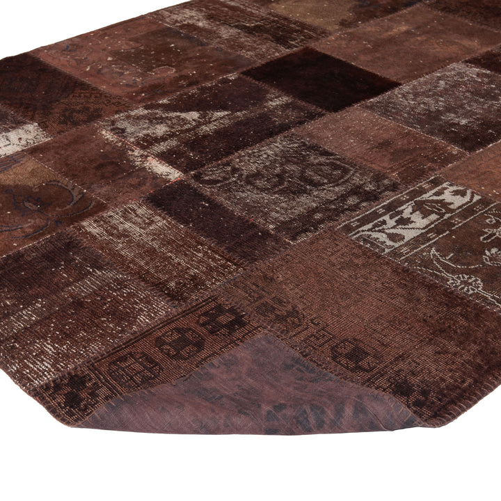 Traditional Patchwork Rug - 6'11" x 9'10" Default Title