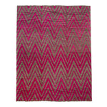 Multi Modern Wool Rug - 12' x 15'