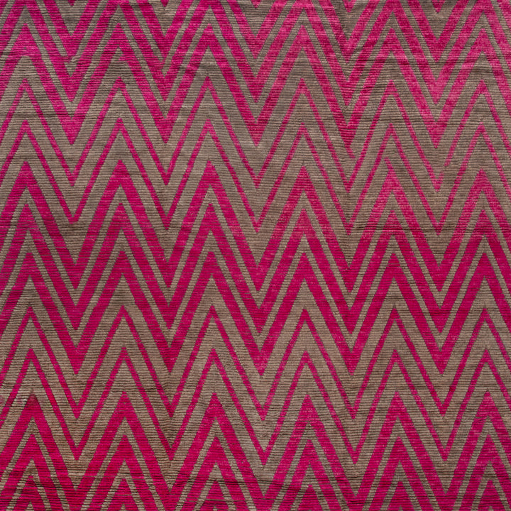 Multi Modern Wool Rug - 12' x 15'