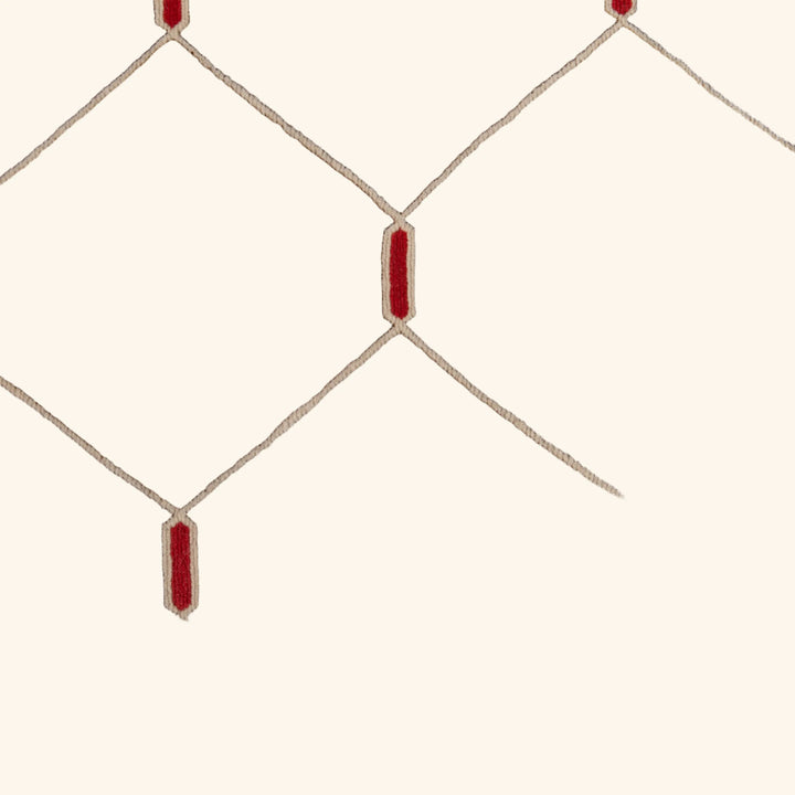 Brown Modern Cotton Rug - 8' x 10' Default Title