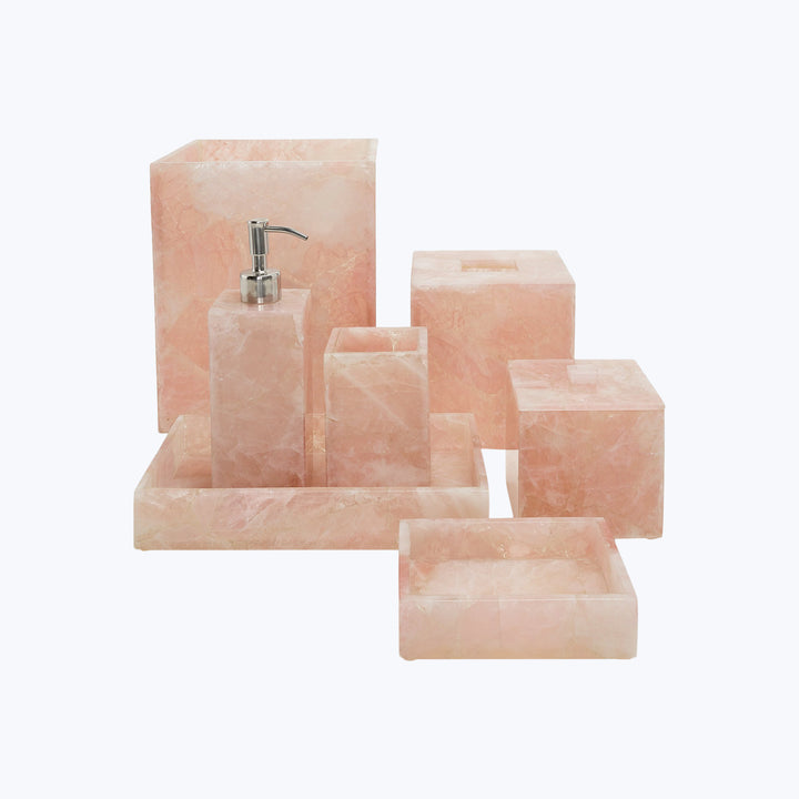 Taj Boutique Tissue Rose Quartz