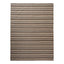Grey and Brown Striped Modern Silk Rug - 9' x 12' Default Title