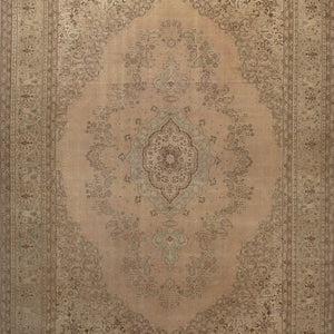 Beige Traditional Wool Rug - 10'1" x 13'4" Default Title - hover