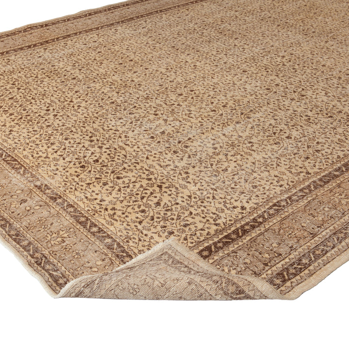Beige Traditional Wool Rug - 10'2" x 13'9" Default Title