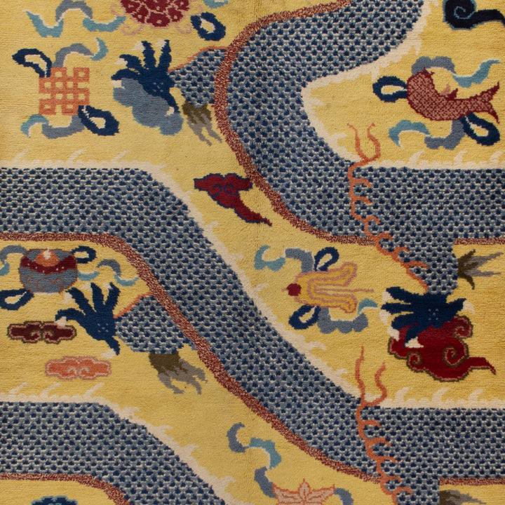 Vintage Traditional Wool Rug - 5' x 15'7"