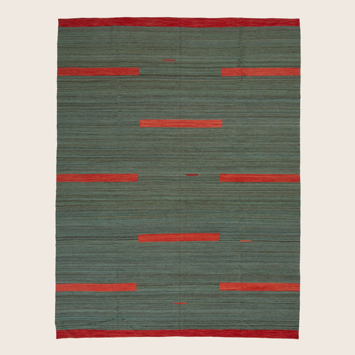 Modern Kilim - 10.4 x 13.6
