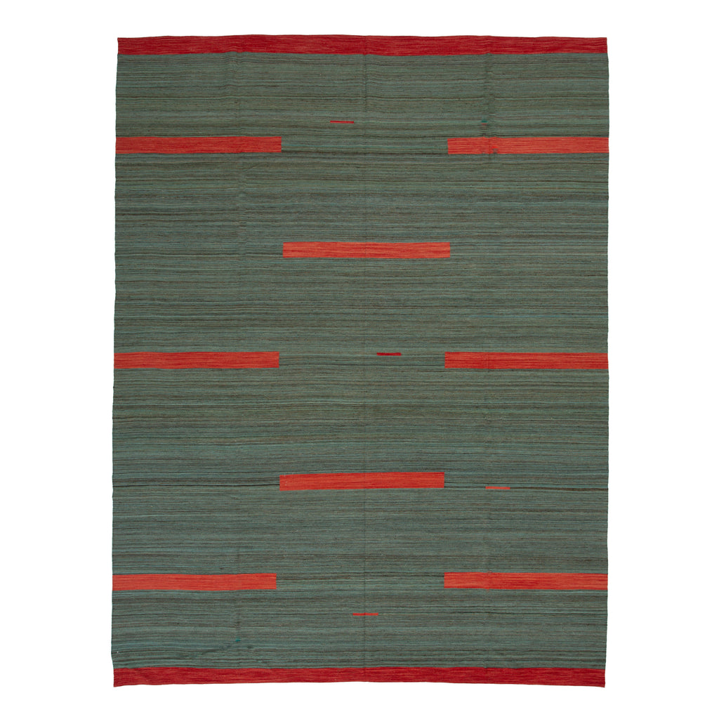 Modern Kilim - 10.4 x 13.6