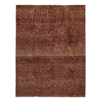 Brown Modern Wool Persian Rug - 7'5" x 9' Default Title