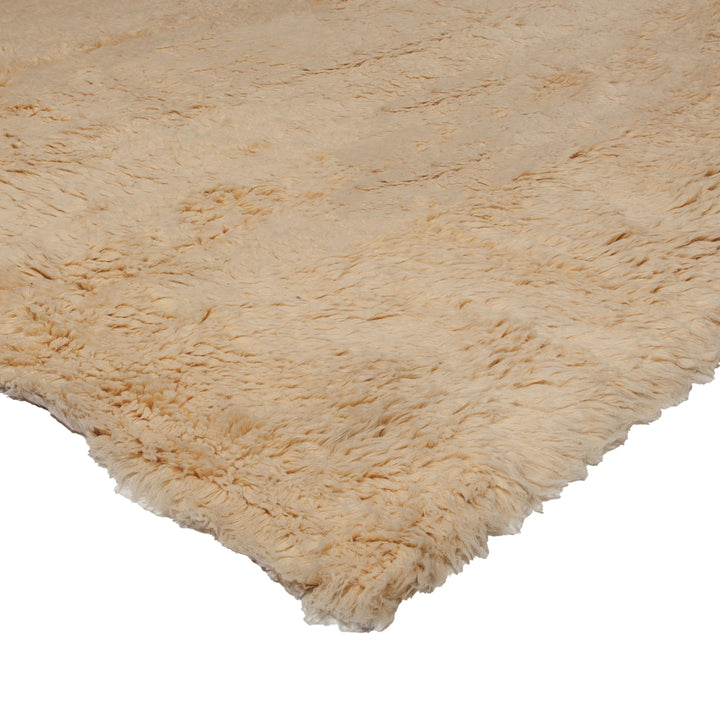 Beige Modern Wool Rug - 12' x 15'