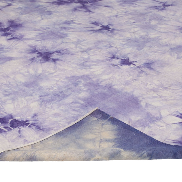 Purple Flatweave Wool Rug - 9' x 12'