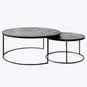 Reflect Coffee Nesting Tables Clear