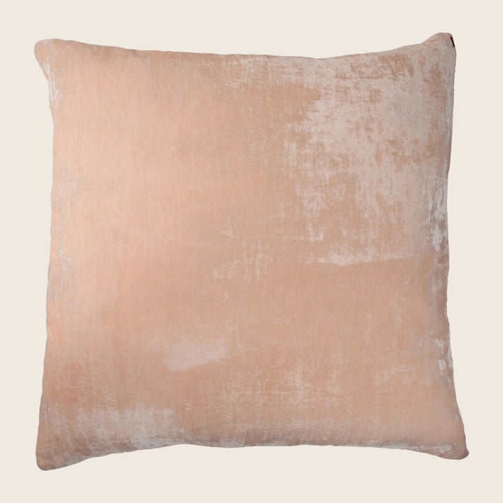 Luminous Quilted Velvet Euro Pillow