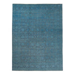 Blue Traditional Wool Rug - 13'11" x 18'3"