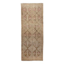 Beige Vintage Traditional Wool Runner - 4'3" x 11'3" Default Title