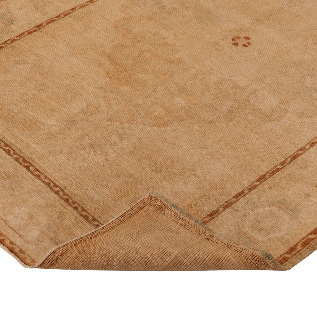 Beige Traditional Wool Runner - 3'11" x 11'7"