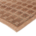 Beige Modern Wool Rug - 5' x 9'6"