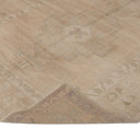 Beige Vintage Traditional Anatolian Wool Rug - 5" x 10'7"