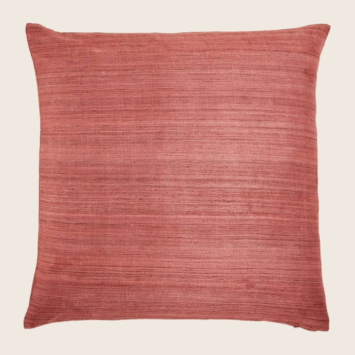Raw Silk Pillow - 24" x 24"