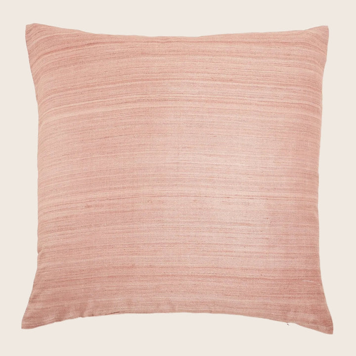 Raw Silk Pillow - 24" x 24"