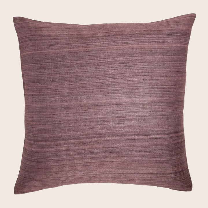 Raw Silk Pillow - 24" x 24"