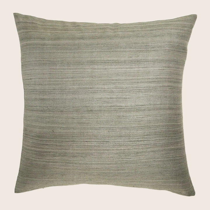 Raw Silk Pillow - 24" x 24"