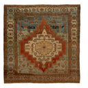 Antique Persian Wool Rug - 12'6" x 13'