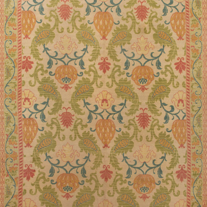 Traditional Spanish Vintage Wool Rug - 8' x 10'8"