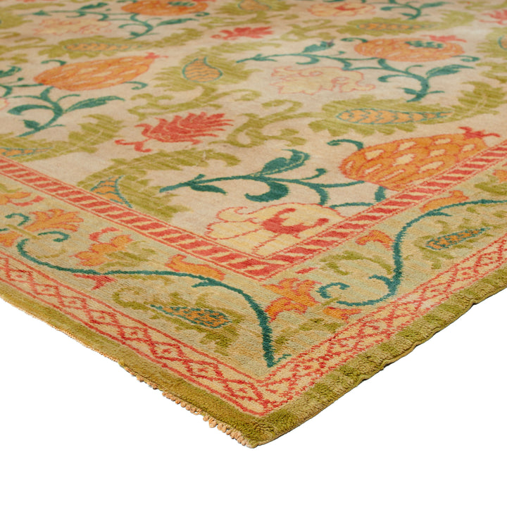 Traditional Spanish Vintage Wool Rug - 8' x 10'8"