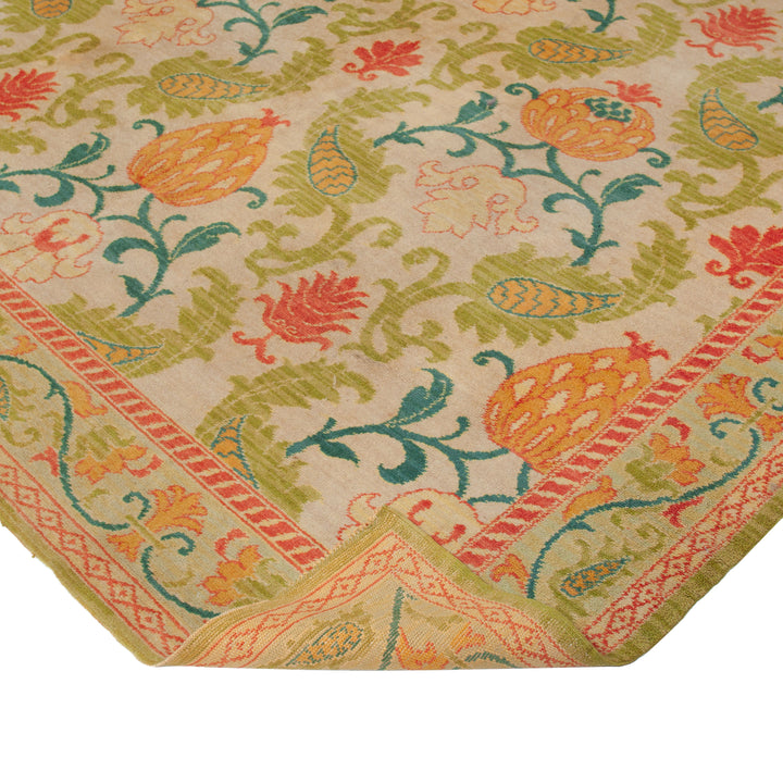 Traditional Spanish Vintage Wool Rug - 8' x 10'8"
