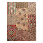 Multi Patchwork Wool Rug - 10' x 13'5" Default Title