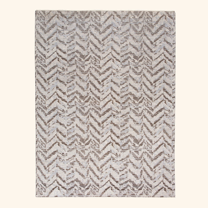 Traditional Silk Rug - 9' x 12'