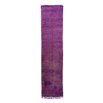 Purple Moroccan Wool Runner - 4'3" x 19'8" Default Title