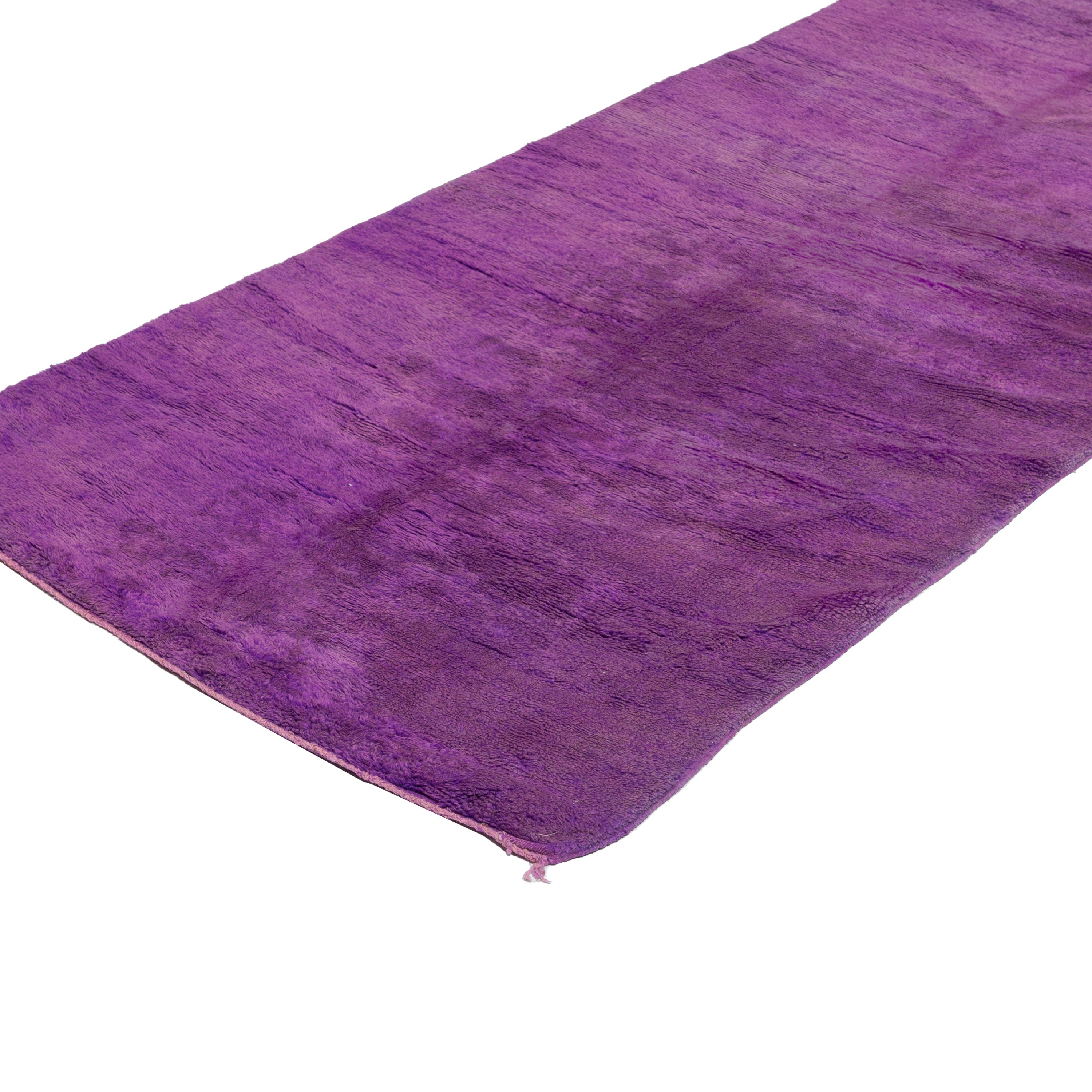 Purple Moroccan Wool Runner - 4'3" x 19'8" Default Title