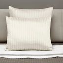 Siena Quilted Coverlet & Shams Pillow Shams / Standard / Ivory