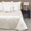 Siena Quilted Coverlet & Shams Pillow Shams / Standard / Ivory