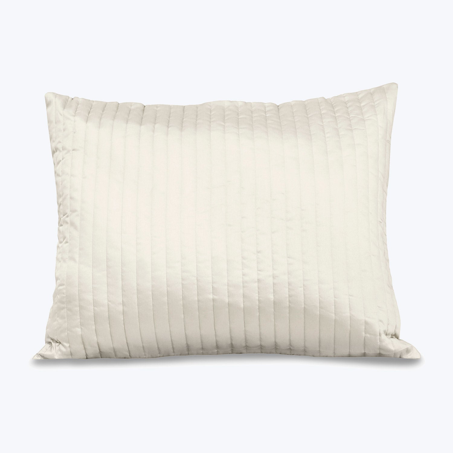 Siena Quilted Coverlet & Shams Pillow Shams / Euro / Ivory