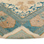 Blue Art Deco Vintage Traditional Wool Rug - 14'1" x 19'6"
